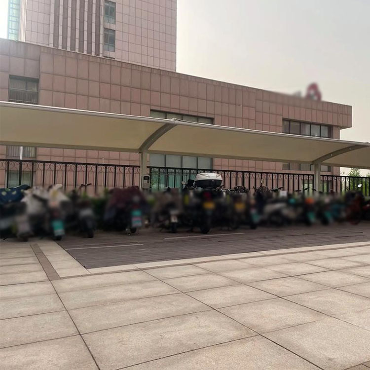 山南膜结构电动车棚